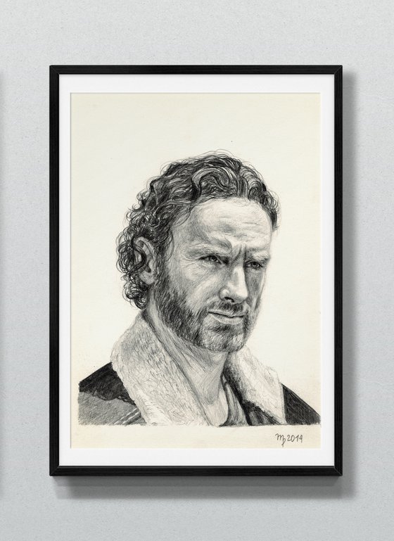 Portrait of Andrew Lincoln