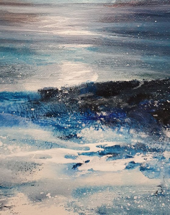 "Moonlit Seascape" Special Price!!!