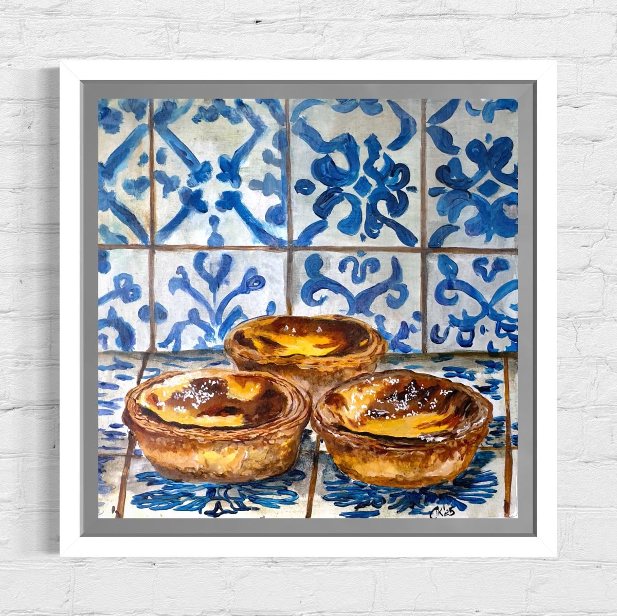 Sun-Kissed Tarts 4 By Irina Kurganskaya, 12 X 12, Artwork For Sale On Artfinder