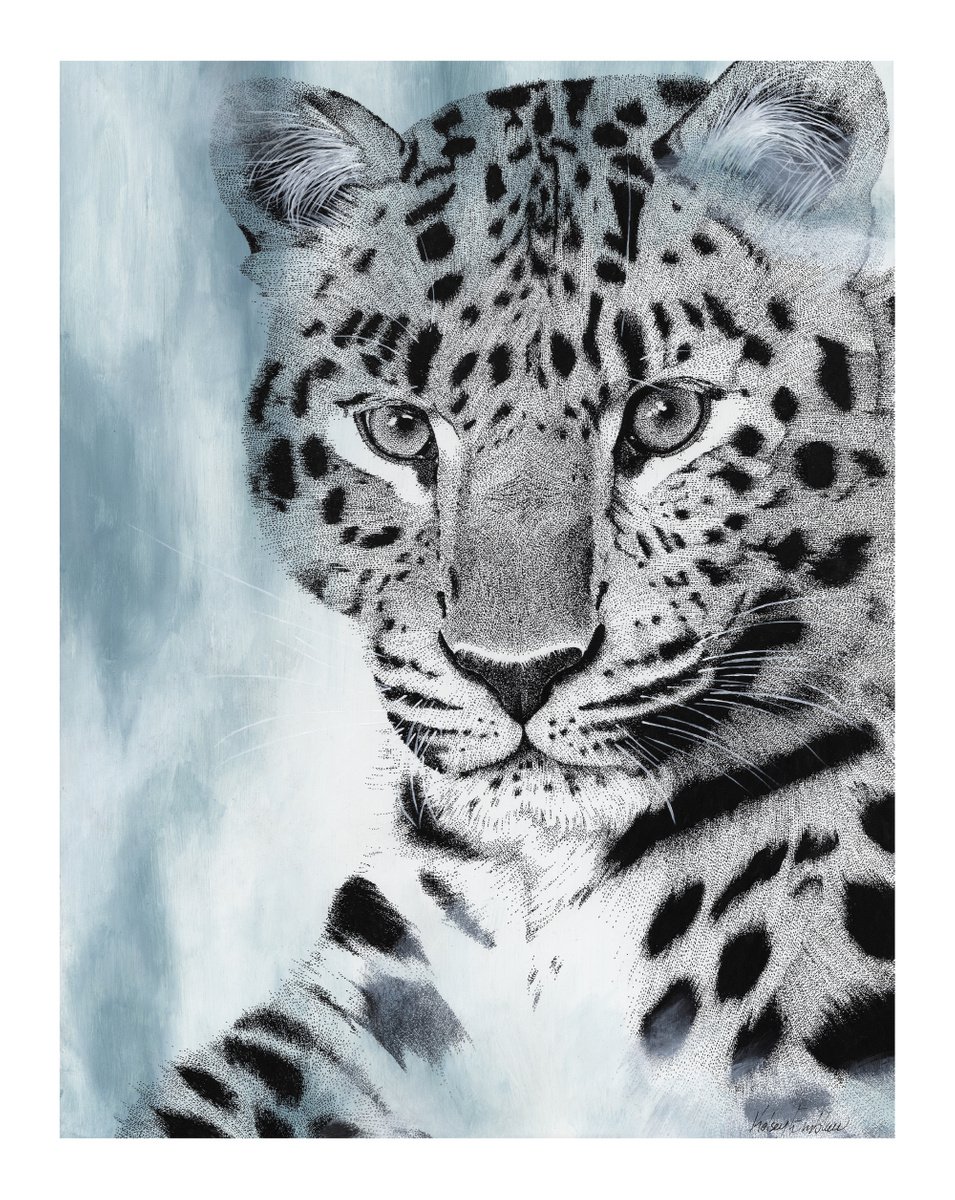 Dreamy Big Cats - Amur Leopard by Kelsey Emblow