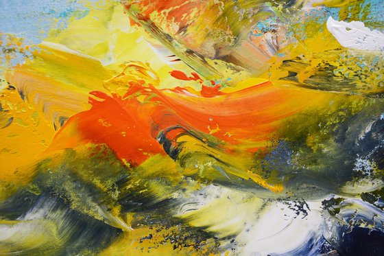Symphony in Azure and Amber