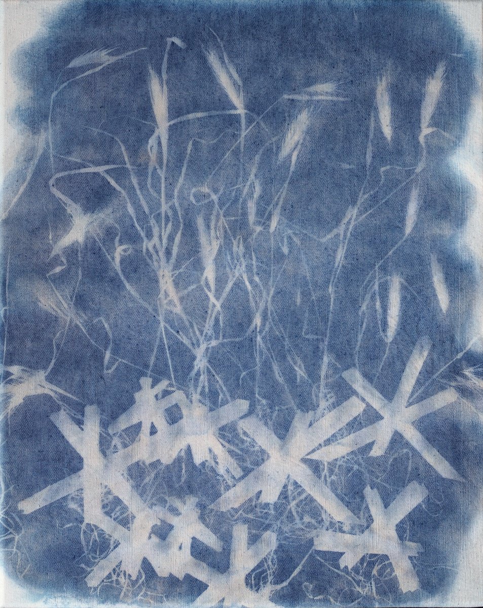 Impressionistic Botanical Painting By Delnara El, 18 X 22, Future