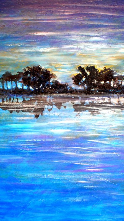 Landscape Reflections XV ( large ) by Paul J Best