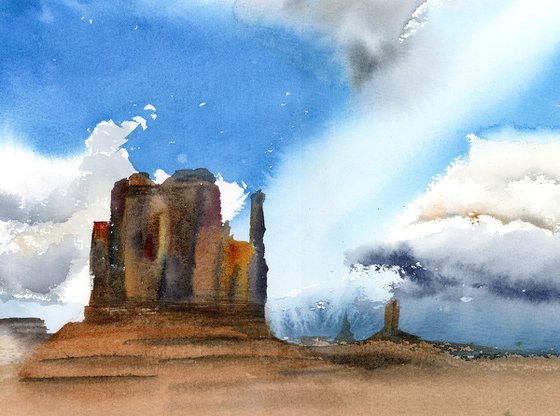 Monument Valley Storm