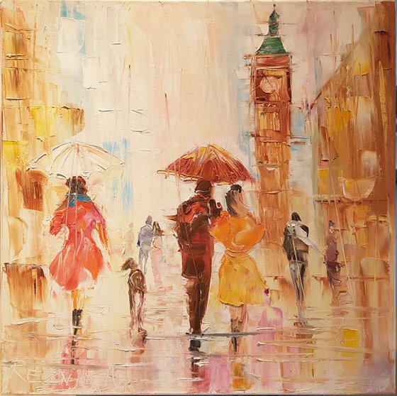 London - painting with Valeria Lisogor