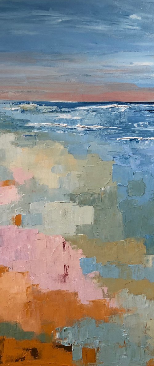 Cornish Seascape by Ann Palmer