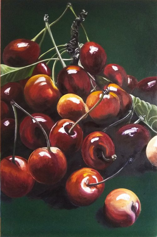 Cherry Balls by Valeriia Radziievska