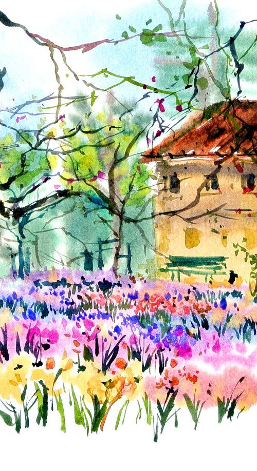 A Sketch from Morges by Ksenia Astakhova