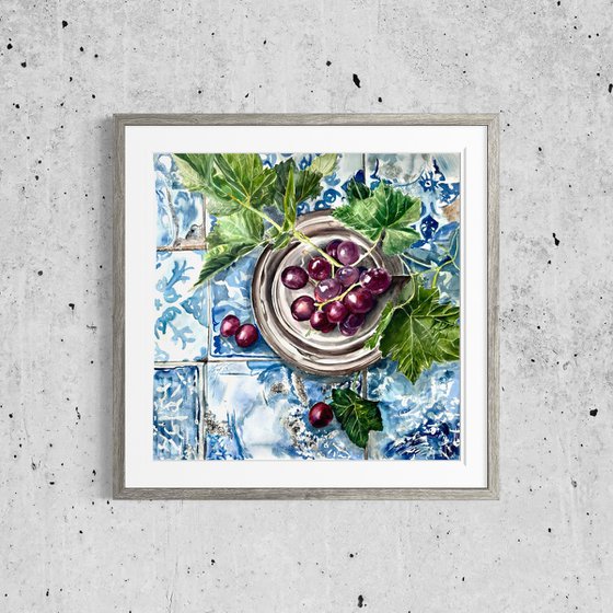 Portuguese Harvest  - Grapes