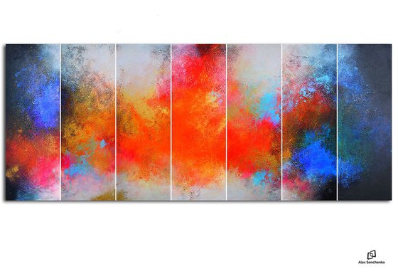 Panoramic Painting  / 7 in 1 / Alex Senchenko © 2018 /  Independence