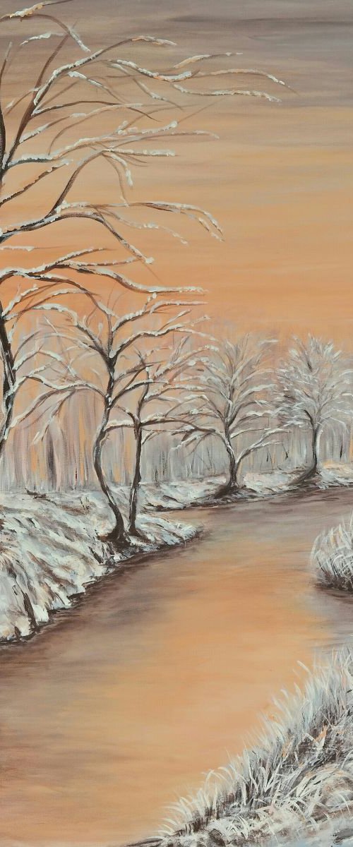 Winter sunset by Danijela Dan