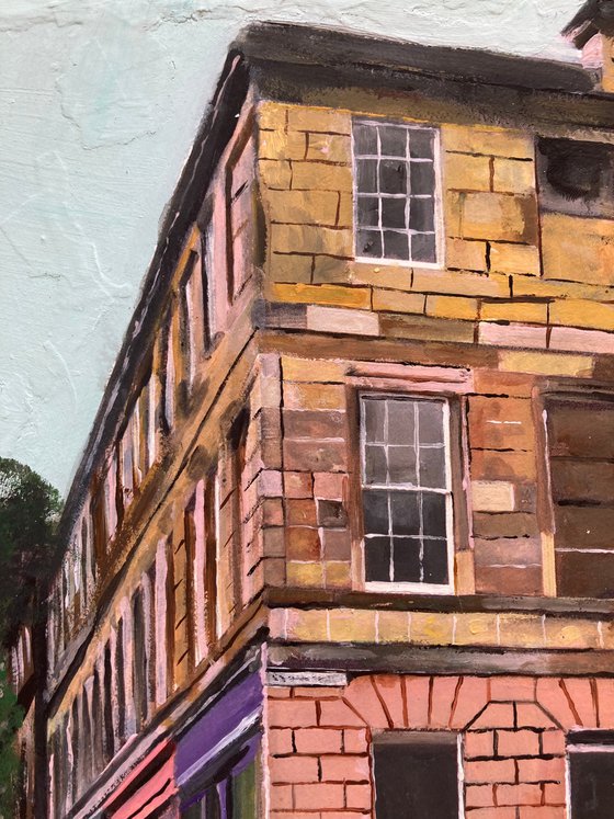 Colourful Edinburgh Buildings