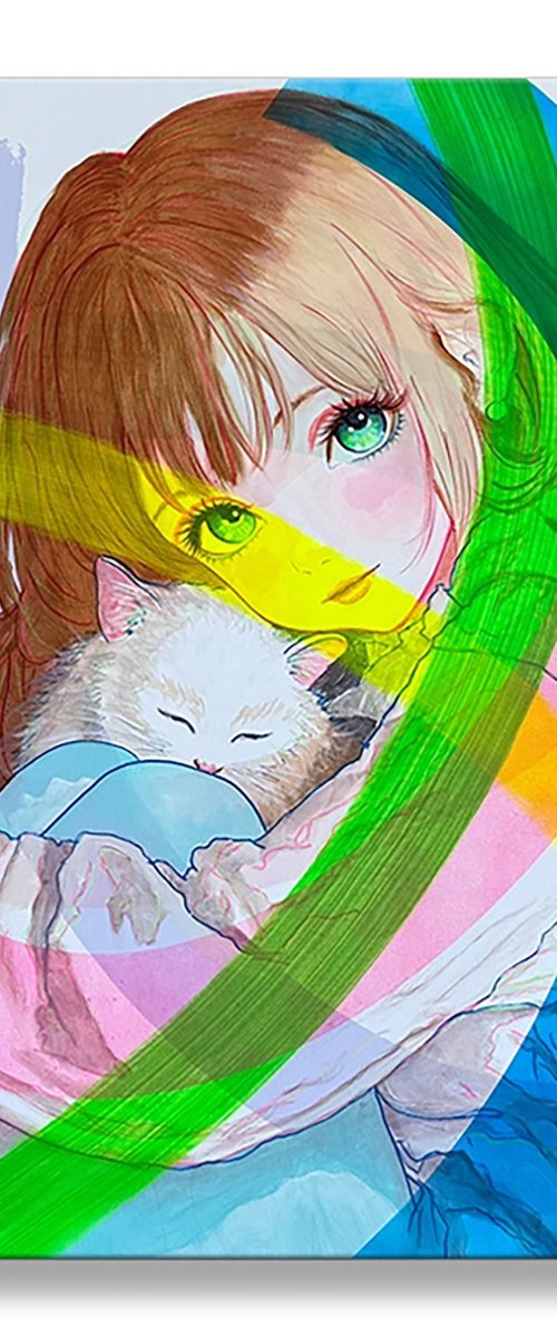 Naughty cats by Gardani Art