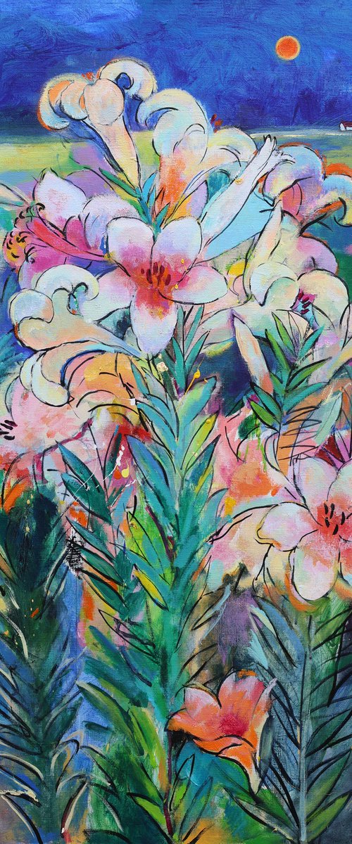 Wild Flowers. Lilies by Artem Andreichuk