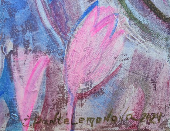 Crocus Milk, middle part of the triptych