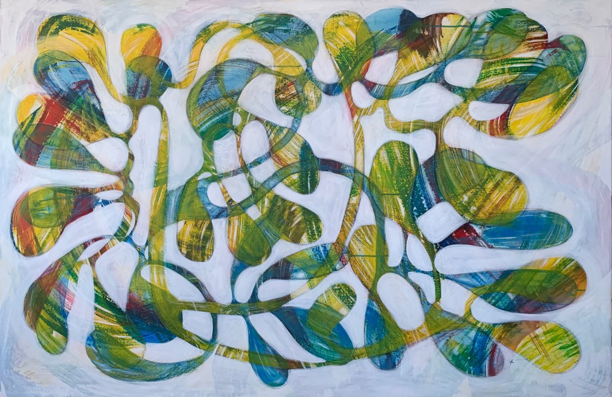  Slow Air By Maarit Korhonen, 55 X 36, Artwork For Sale On Artfinder