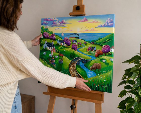 A Journey Through Summer Fields