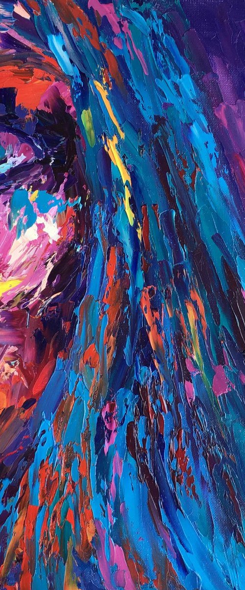 "She is" female portrait by OXYPOINT