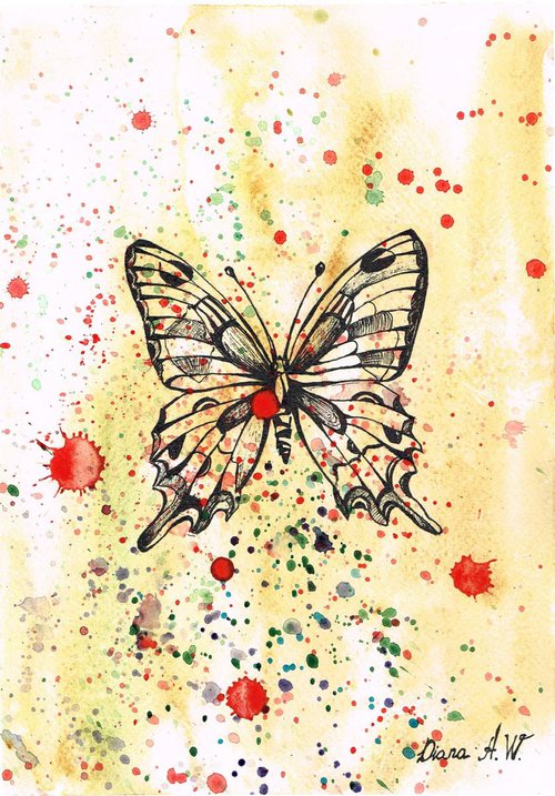 Black Butterfly by Diana Aleksanian