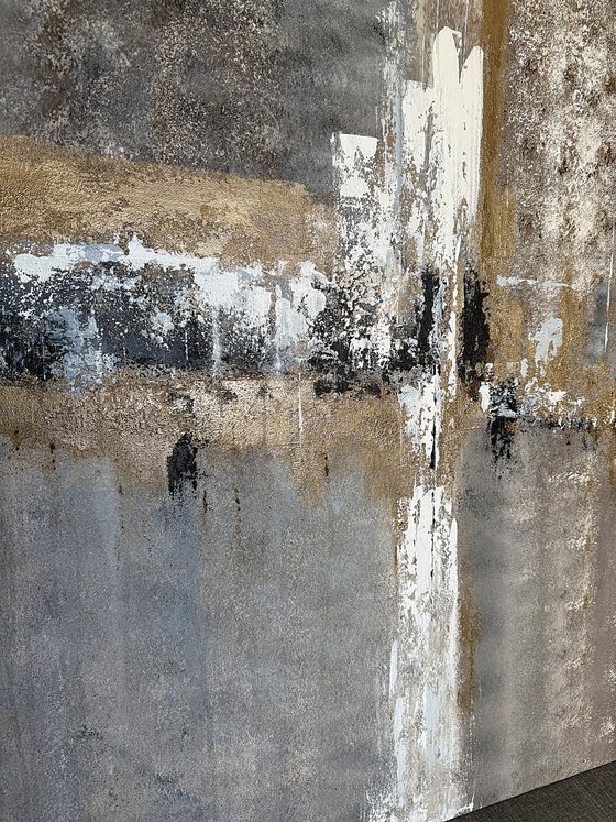 Golden Horizons: Golden Frameworks Diptych