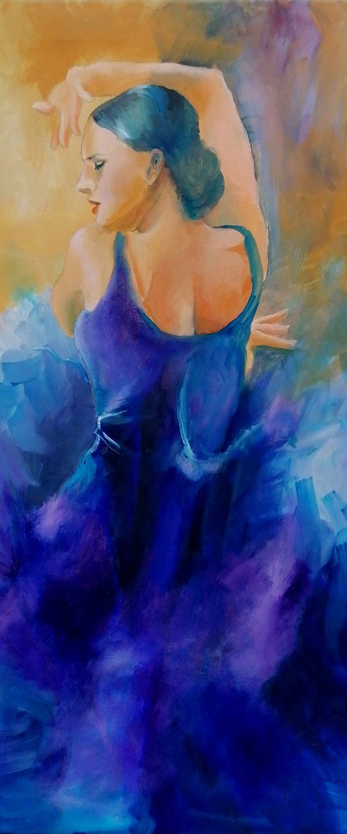 Flamenco Dancer 24 by Susana Zarate Harris