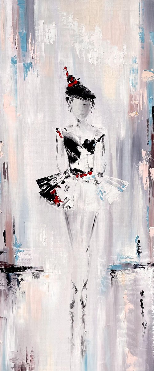 Lady abstract by Tanya Stefanovich