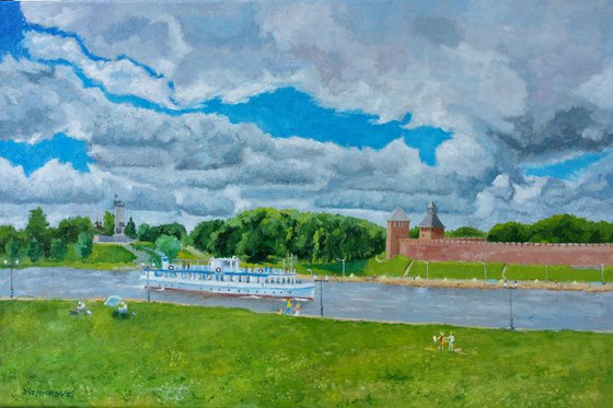 Novgorod, The Great, River View