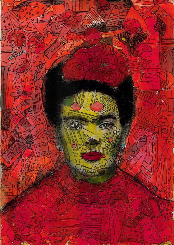 Portrait of Frida # 7