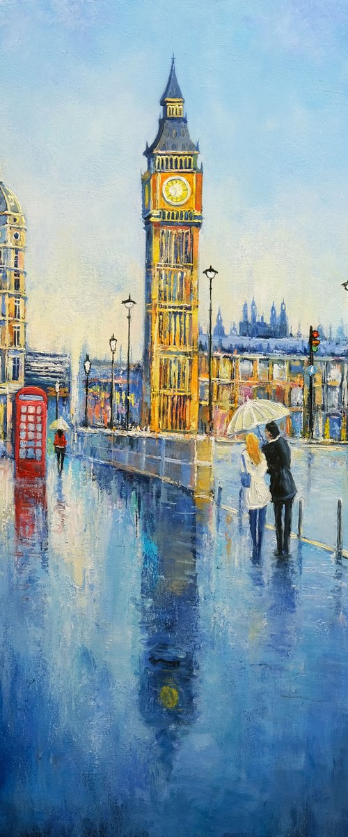 Rainy Day in London by Behshad Arjomandi
