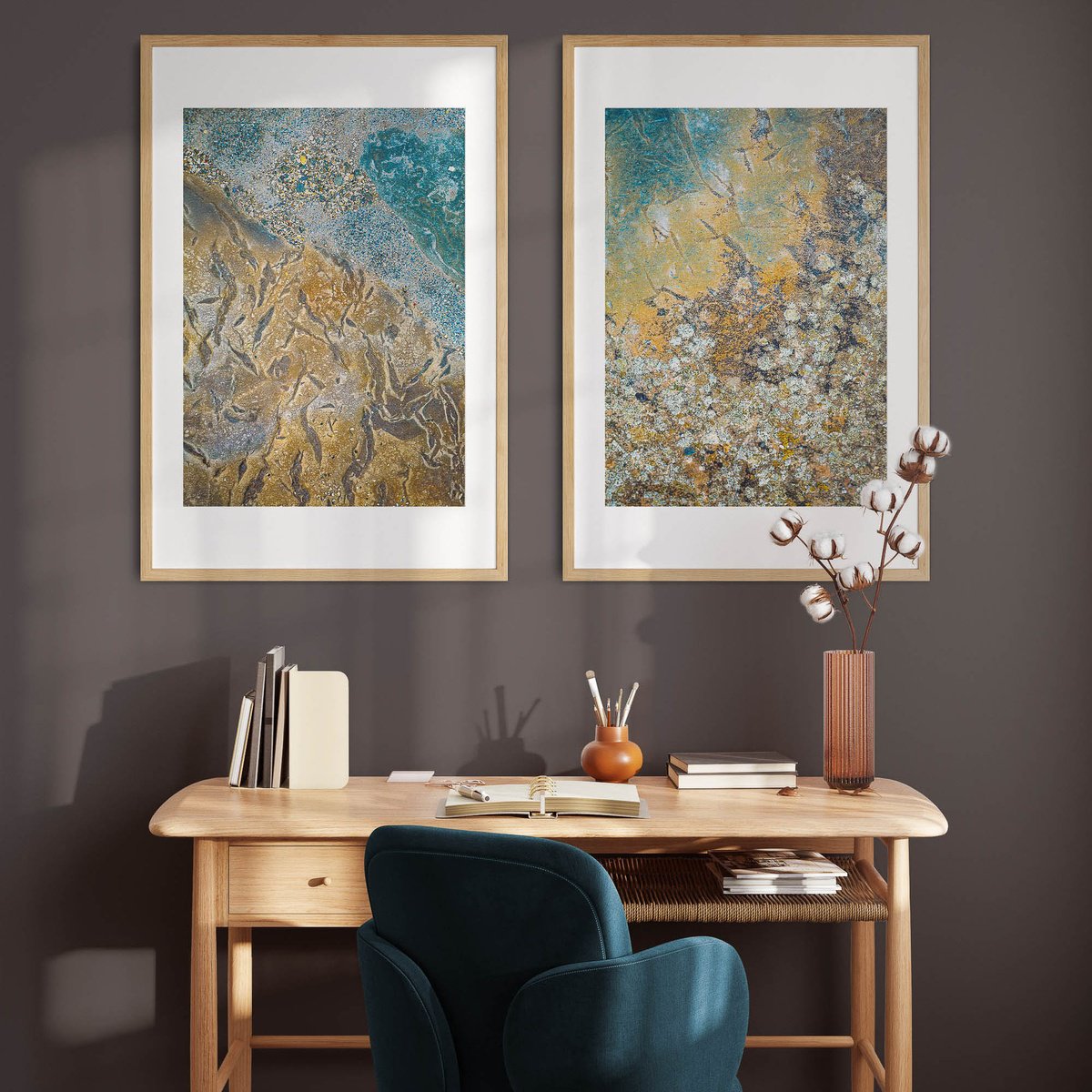 Abstract Landscape Photograph By Lynne Douglas, 40 X 30", Forever Birsay, Orkney, Original Artwork