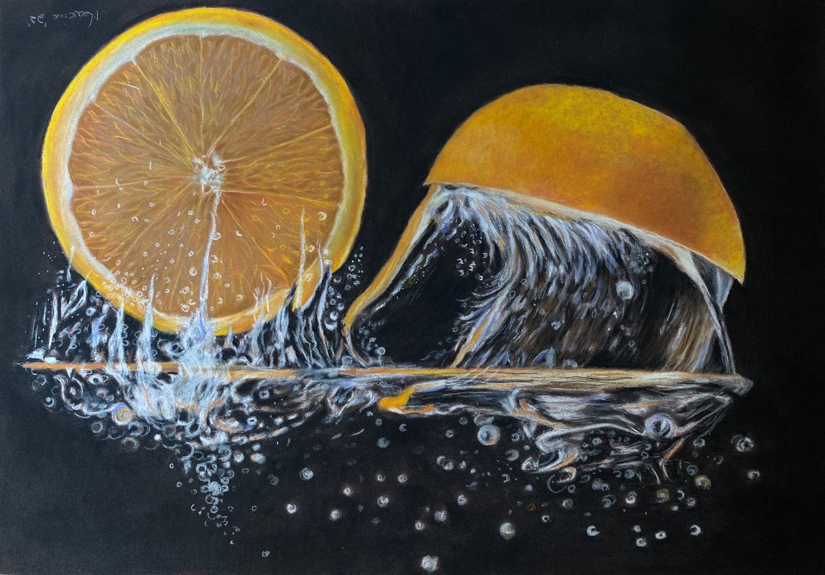 Orange making a ’splash’ by Maxine Taylor