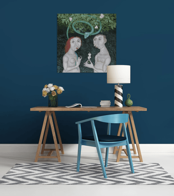 3807 "Adam and Eve"