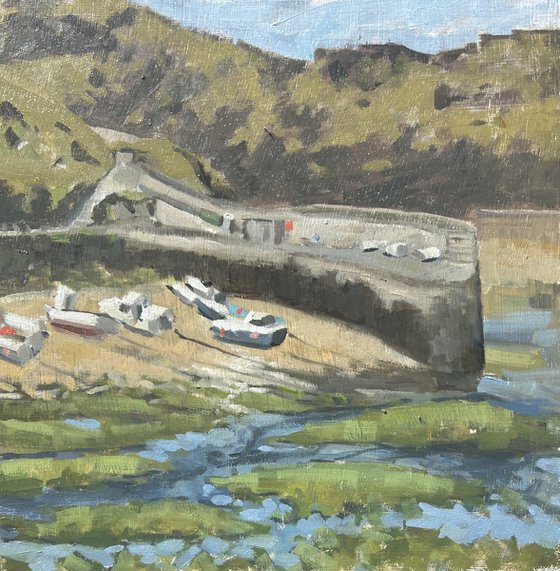 Boscastle harbour