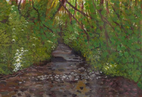 Lamorna stream by Tim Treagust