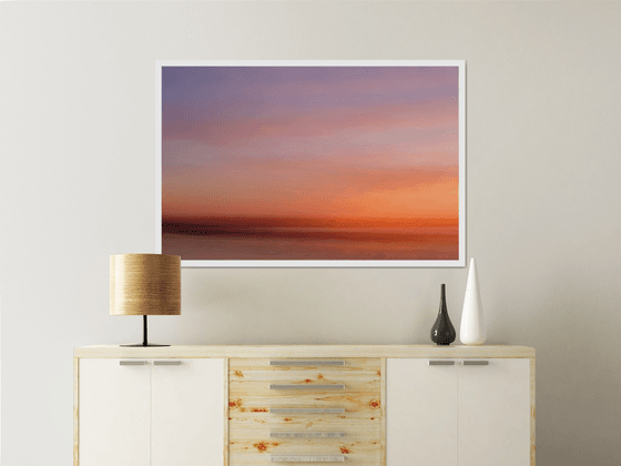 Abstract Sunrise No 1 - 48x32"