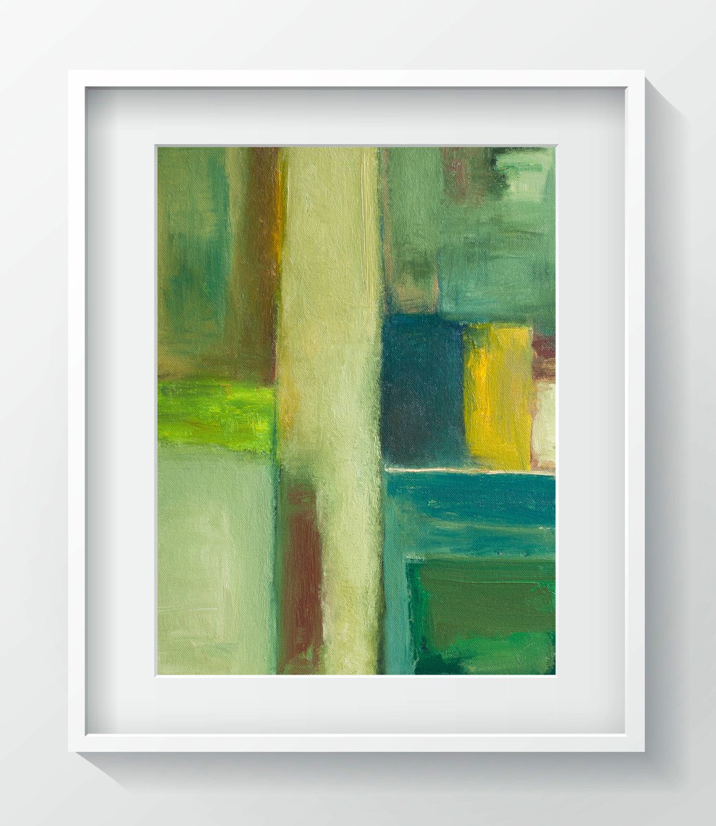Abstract Giclee Print , Sandbanks #2 By Thomas Hjelm, 17 X 21, Artwork For Sale On Artfinder