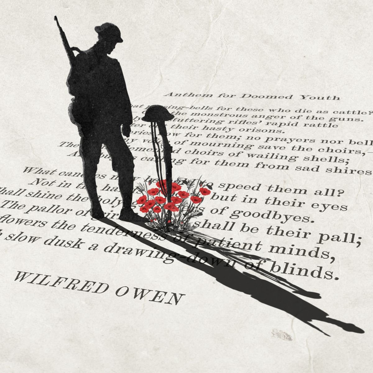 Anthem For Doomed Youth - Anthem For Doomed Youth Poem by Wilfred Owen