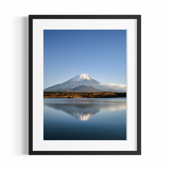 FUJI UNDER THE MOON