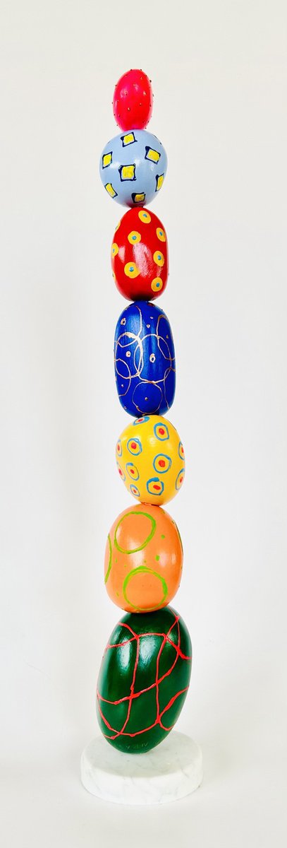 Urban And Pop Wood Sculpture , Happy Game Iv By Gor Avetisyan, 4 X 21, Artwork For Sale On Artfinder