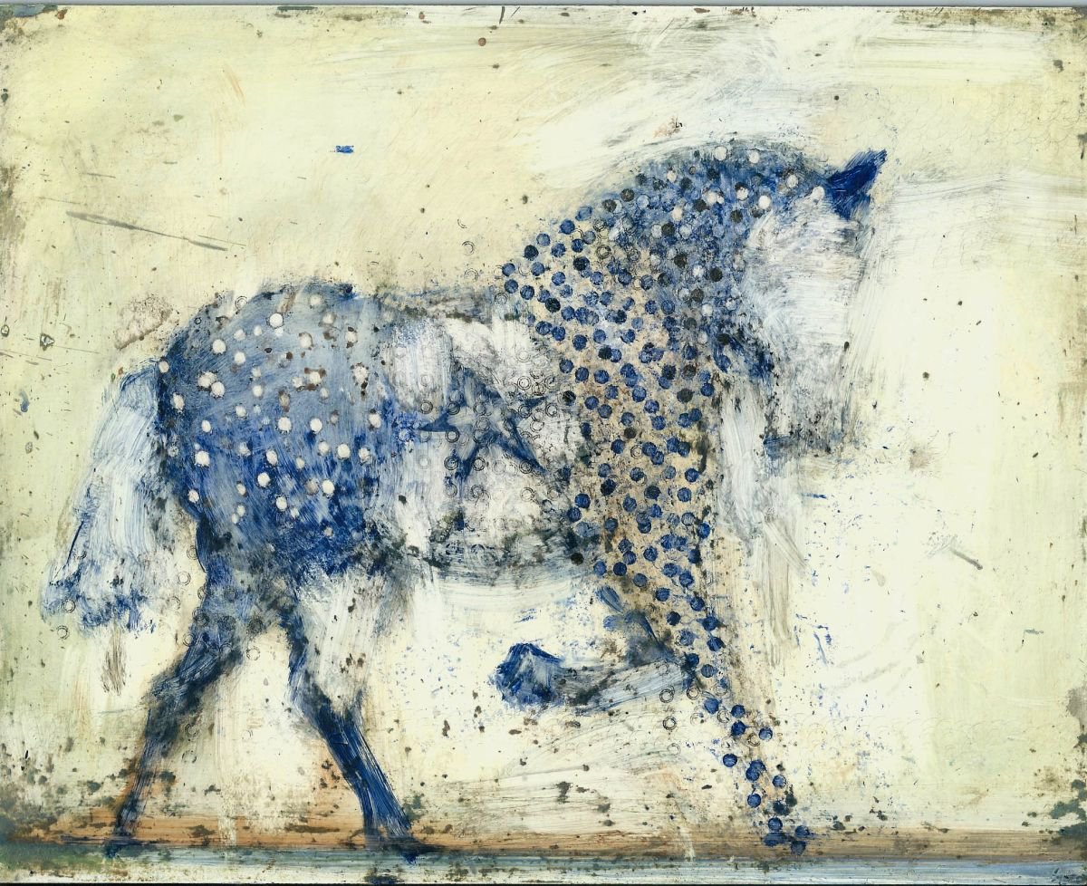 Blue starhorse by Alicia Rothman