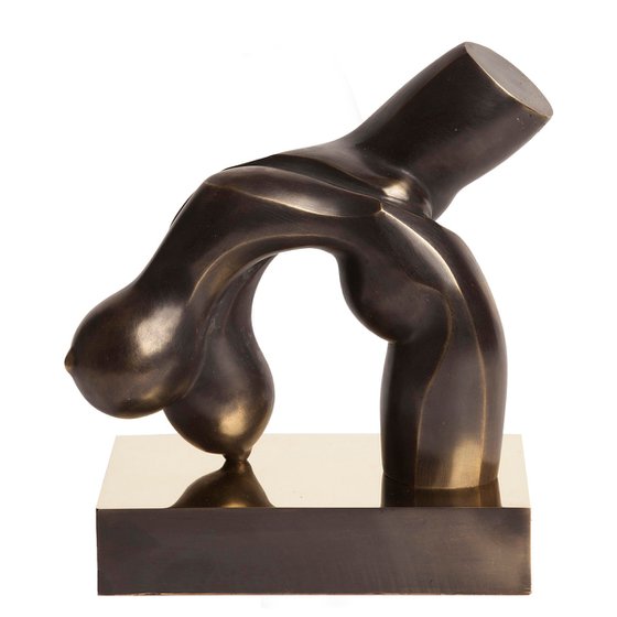"Nude" Contemporary Bronze Sculpture
