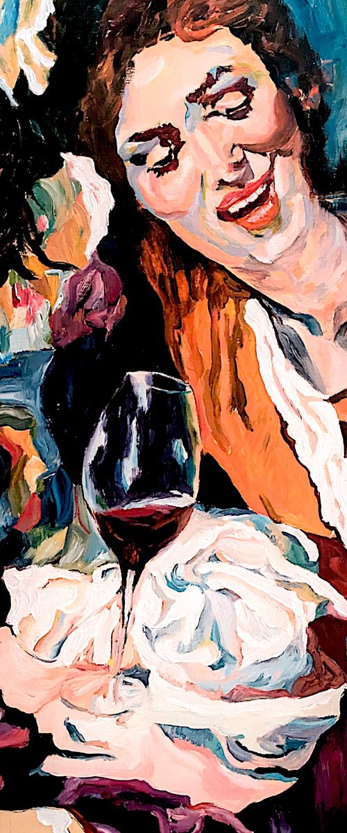 A Toast to Life by Félix Rubio