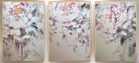 100x240cm. / abstract painting / New life 3 set