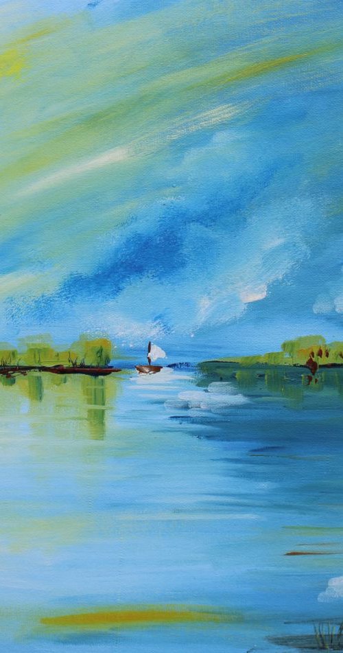 At the Lake by Galina Zimmatore