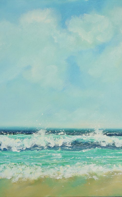 Surf's up by Emma Sian Pritchard