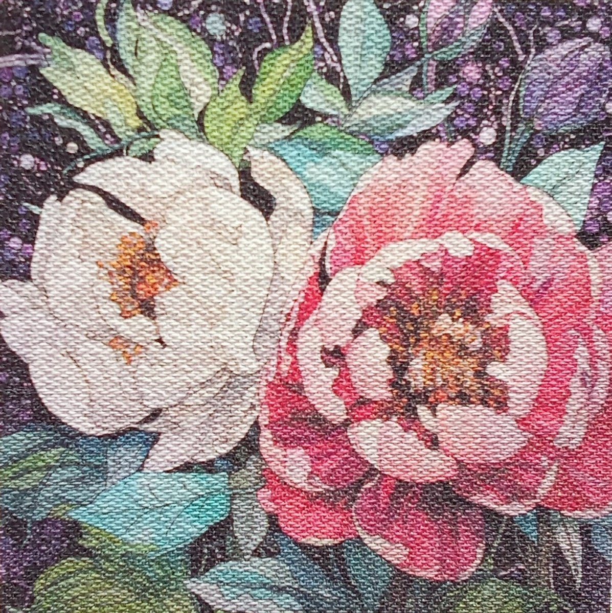 Miniature Magic peonies #3 by V+V Kniazievi