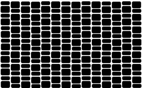 Pattern 461b (with optional dots) 2015 by Rennie Pilgrem