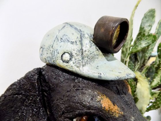Dachshund sculpture named Digger
