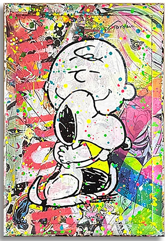 Snoopy True Friends - Original Painting