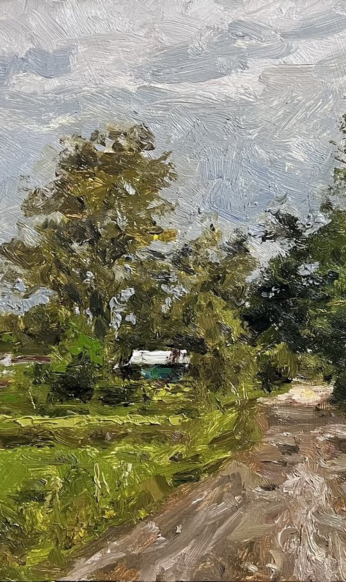 After the Rain in the Thai Countryside by Sarawut Donrasri